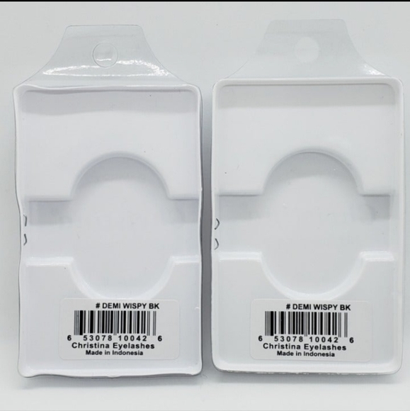 2 Pairs Christina D-Wispy 100% Human Hair Lashes - Picture 2 of 2